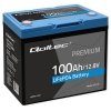 Qoltec Akumulator LiFePO4 Litowo-Żelazowo-Fosforanowy | 12.8V  100Ah | 1280Wh | BMS